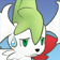 File:Super MD - Shaymin (Sky Forme) portrait pain.png
