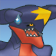 Mega Garchomp Pain portrait