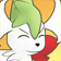 File:Super MD - Shaymin (Sky Forme) portrait happy.png