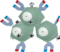 Magneton's model.