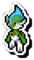 Gallade's sprite.