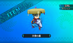 所有者の身を必ず守るという白く輝く盾