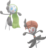 Meloetta artwork from the Gates strategy guide.