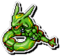 Rayquaza's sprite.