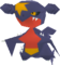 Garchomp's male model.