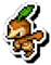 Nuzleaf's sprite.