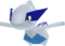 Lugia's model.