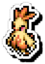 Combusken's sprite.